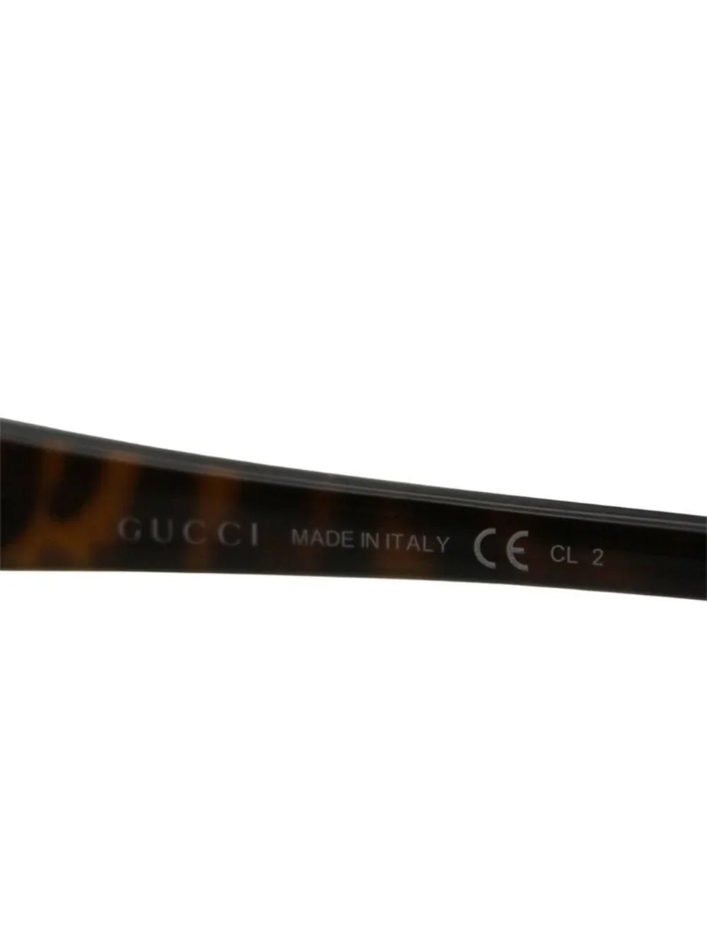 Gucci Sunglasses Brown S Tortoiseshell Pattern GG Eyewear